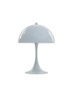 Panthella 250 bordlampe, krom af Verner Panton