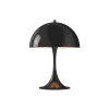 Panthella 250 bordlampe, sort af Verner Panton