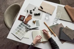 Panton Move spisebord, Black af Verner Panton