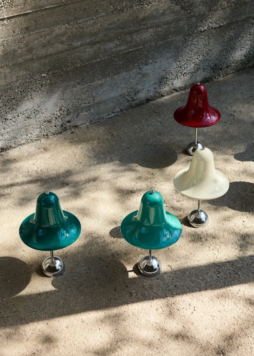 Pantop portable bordlampe, Ø18 af Verner Panton