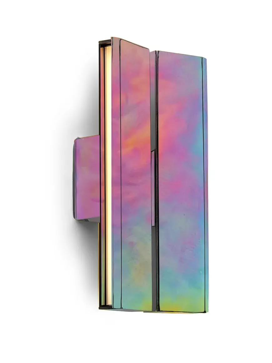 Papilio Double Væglampe, brushed brass fra Anour