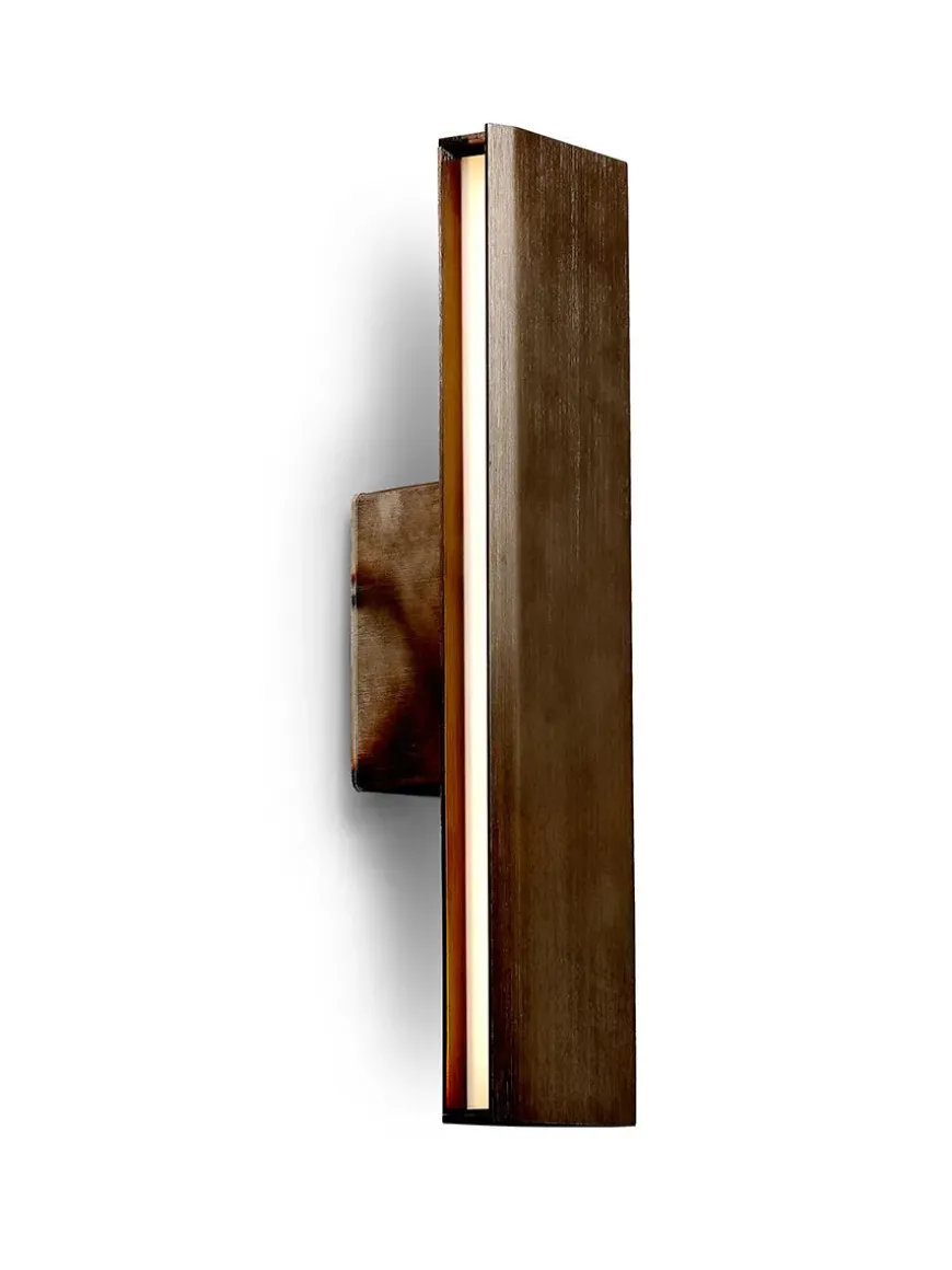 Papilio Single Væglampe, browned brass fra Anour