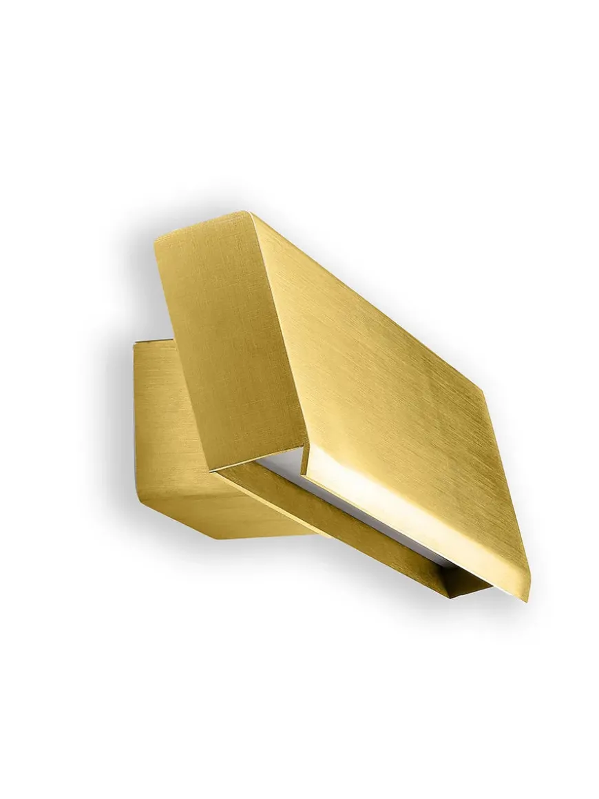 Papilio Single Væglampe, browned brass fra Anour