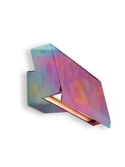 Papilio Single Væglampe, browned brass fra Anour