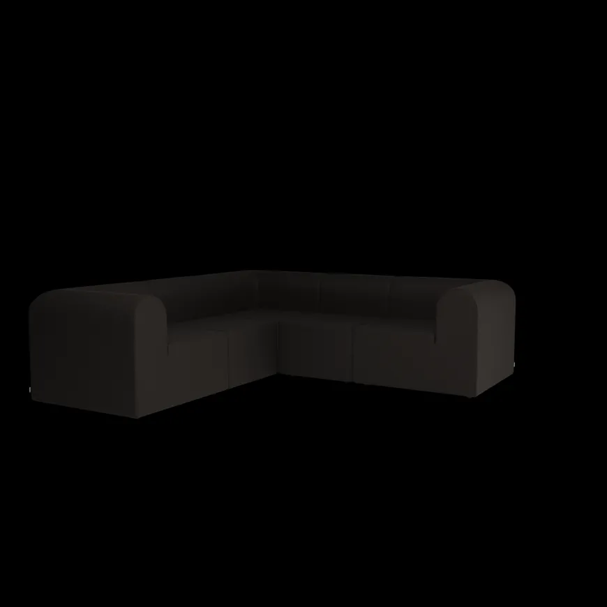 Paradigm 4-personers sofa med armlæn fra Montana