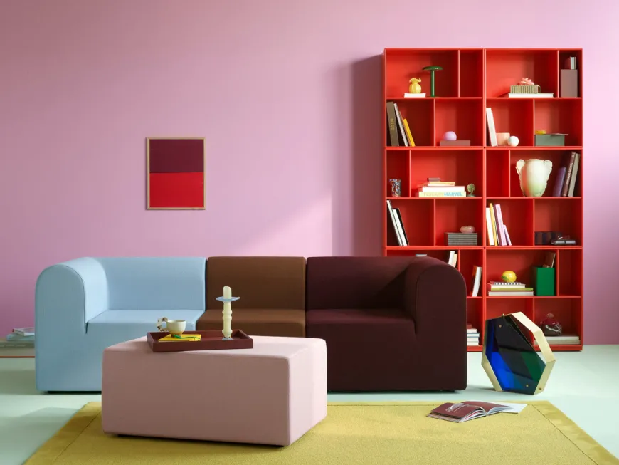 Paradigm 4-personers sofa med armlæn fra Montana