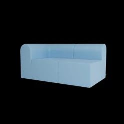 Paradigm 3-personers sofa med pouf venstre fra Montana