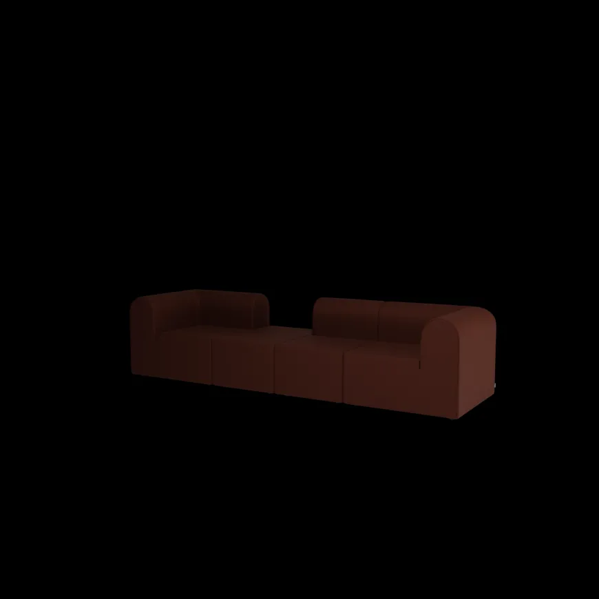 Paradigm 2-personers sofa med armlæn fra Montana