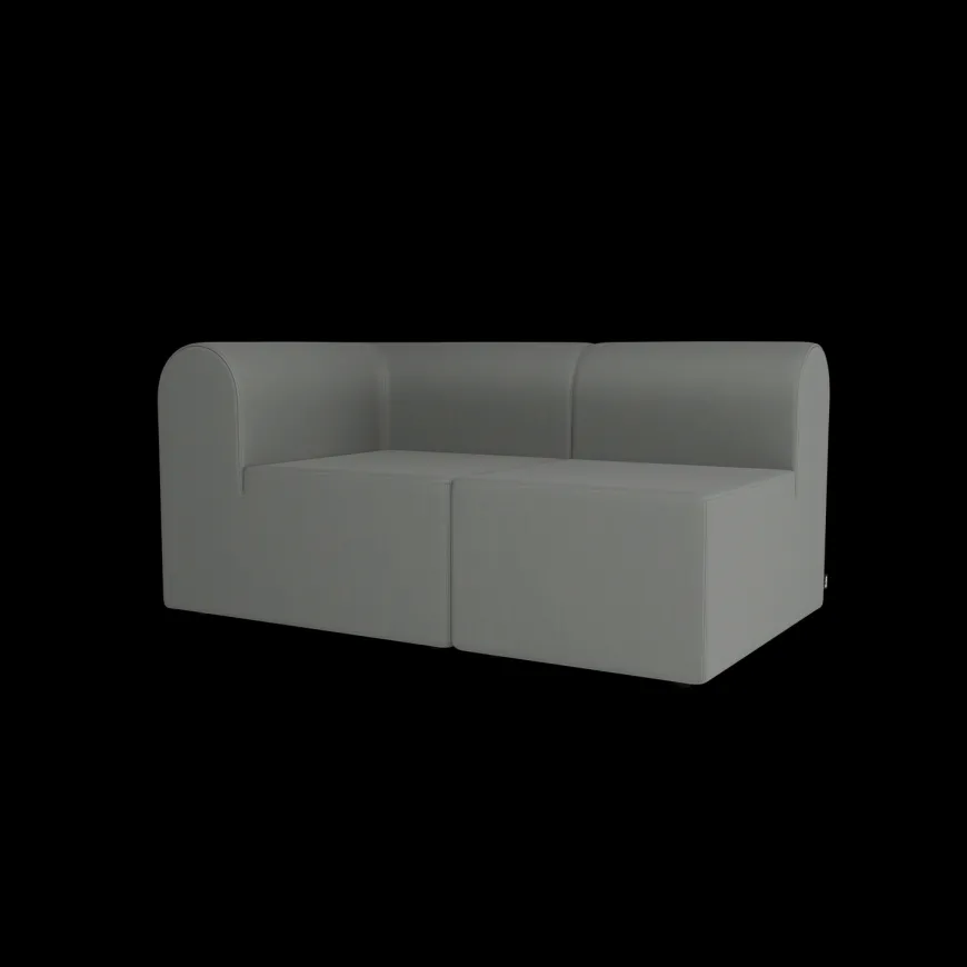 Paradigm Sofa 2-Seater m. åben ende højre fra Montana