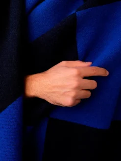 Patch Plaid, blue/green/navy fra raawii