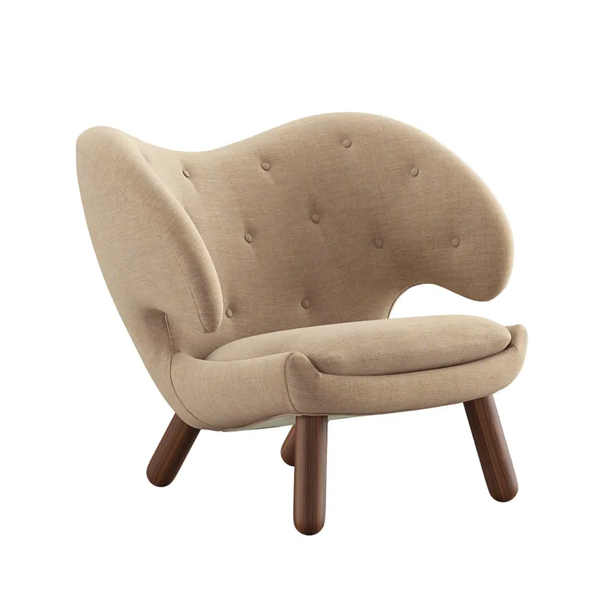 Pelikan stol, eg klar olie af Finn Juhl