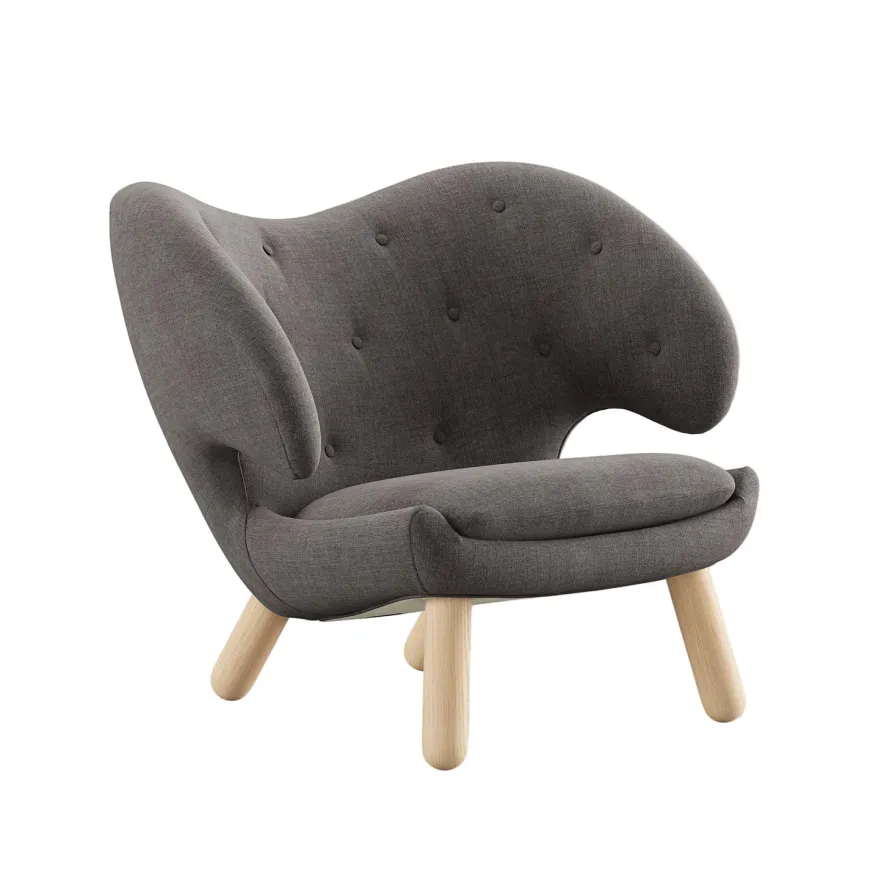 Pelikan stol, eg klar olie af Finn Juhl