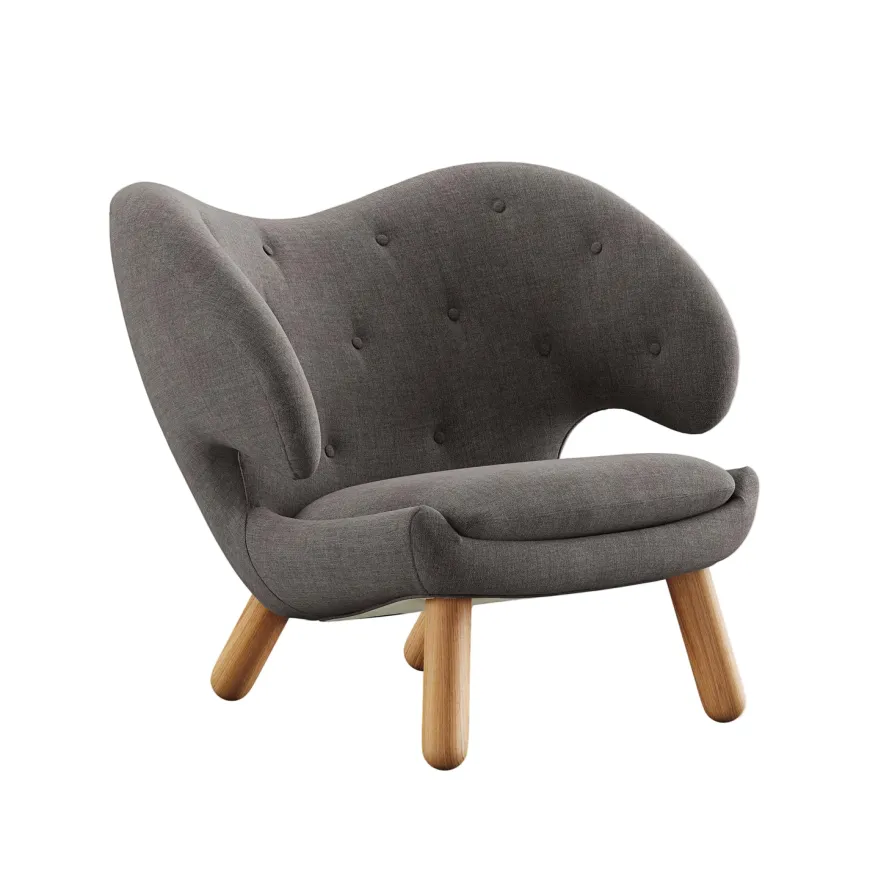 Pelikan stol, valnød af Finn Juhl