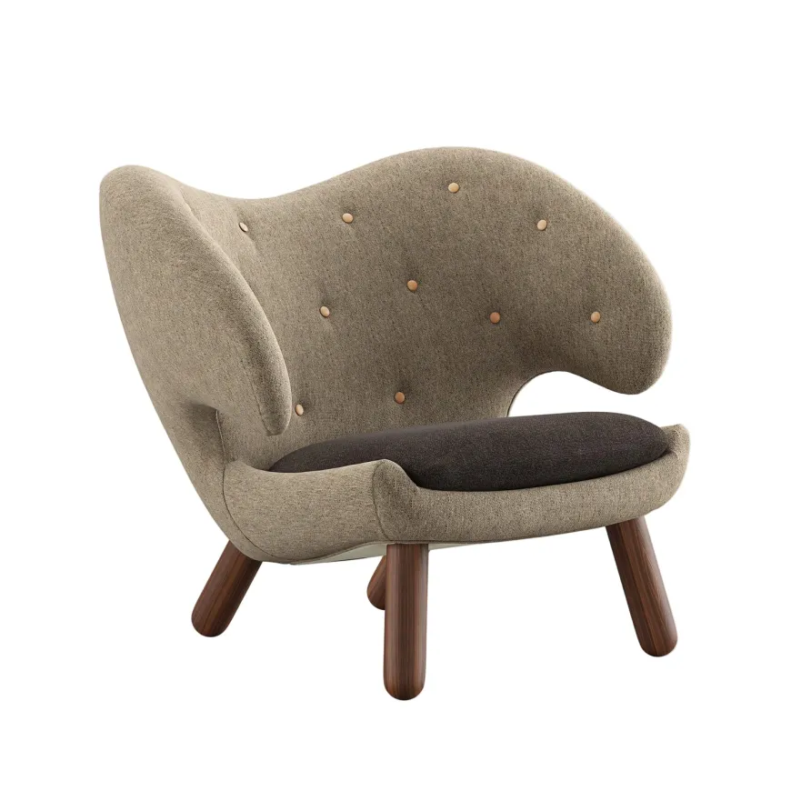 Pelikan stol, valnød af Finn Juhl