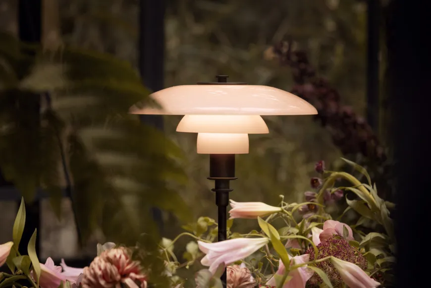 PH 3/2 Bordlampe, Aged Brass fra Louis Poulsen