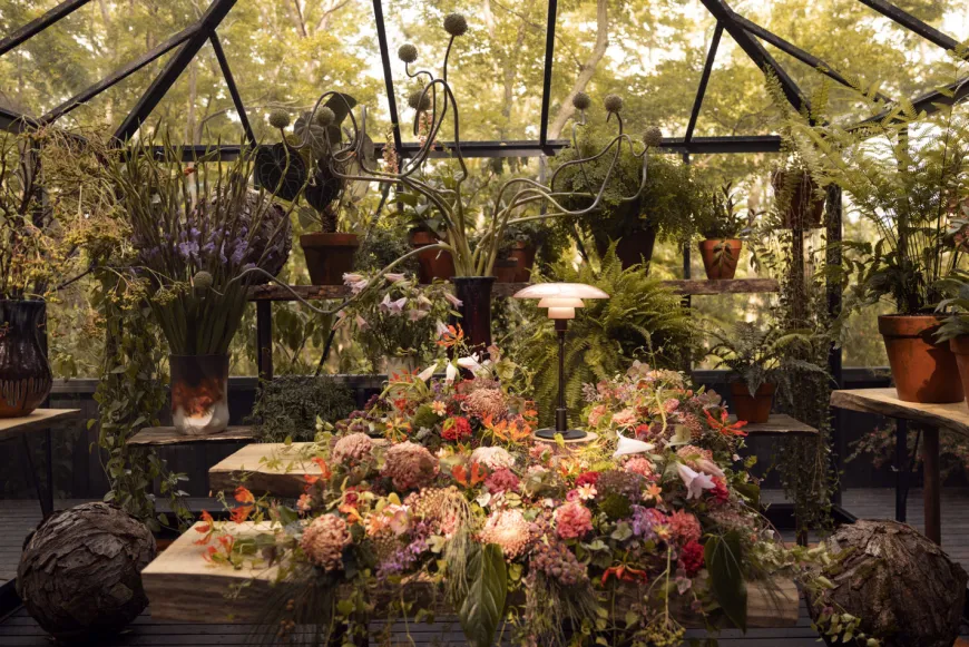 PH 3/2 Bordlampe, Aged Brass fra Louis Poulsen