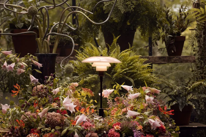 PH 3/2 Bordlampe, Aged Brass fra Louis Poulsen