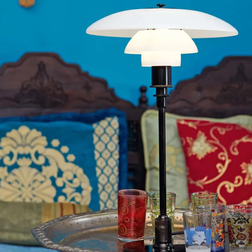 PH 3/2 Bordlampe, Aged Brass fra Louis Poulsen