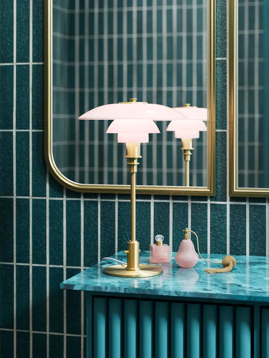 PH 3/2 Bordlampe, Aged Brass fra Louis Poulsen