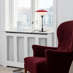 PH 3½-2½ bordlampe, hvid af Poul Henningsen