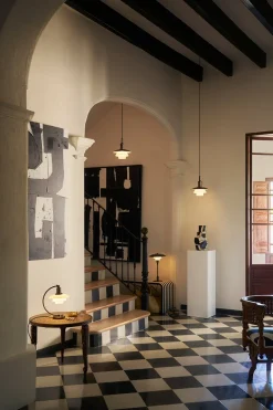 PH 3/2 Bordlampe, messing metalliseret fra Louis Poulsen