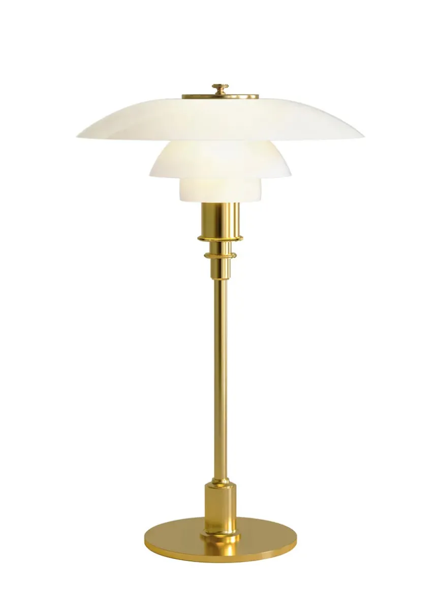 PH 3/2 Bordlampe, sort metalliseret fra Louis Poulsen