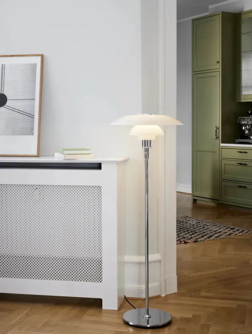 PH 4½-3½ Glas Gulvlampe fra Louis Poulsen