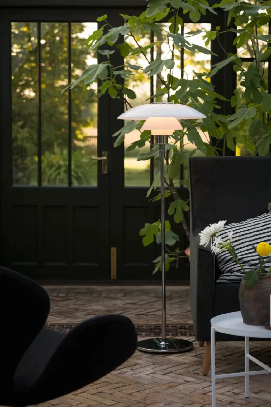 PH 4½-3½ Glas Gulvlampe fra Louis Poulsen