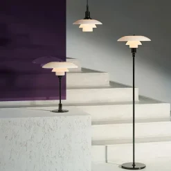 PH 3½-3 Glas Pendel, højglansforkromet fra Louis Poulsen