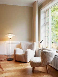 PH 80 gulvlampe, hvid fra Louis Poulsen