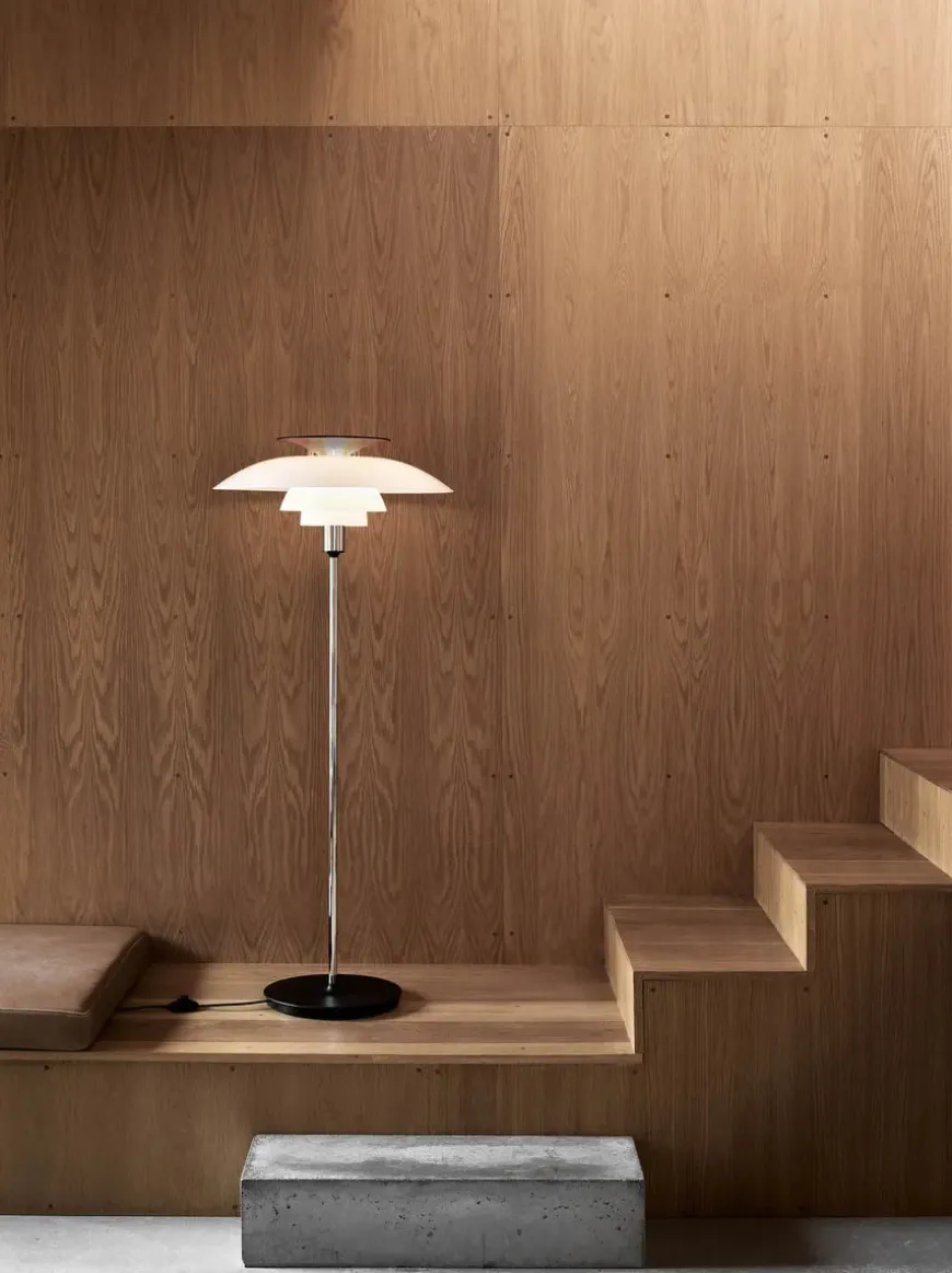 PH 80 gulvlampe, sort fra Louis Poulsen