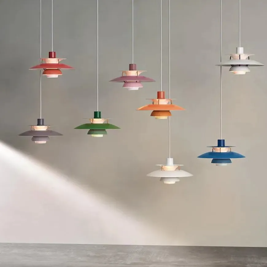 PH 5 Mini Pendant, Monochrome Pale Blush af Poul Henningsen