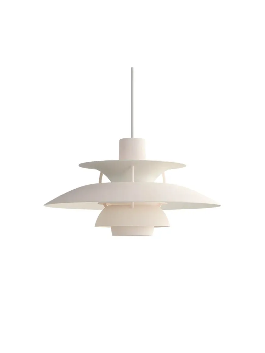 PH 5 Mini Pendant, Monochrome Pale Blush af Poul Henningsen