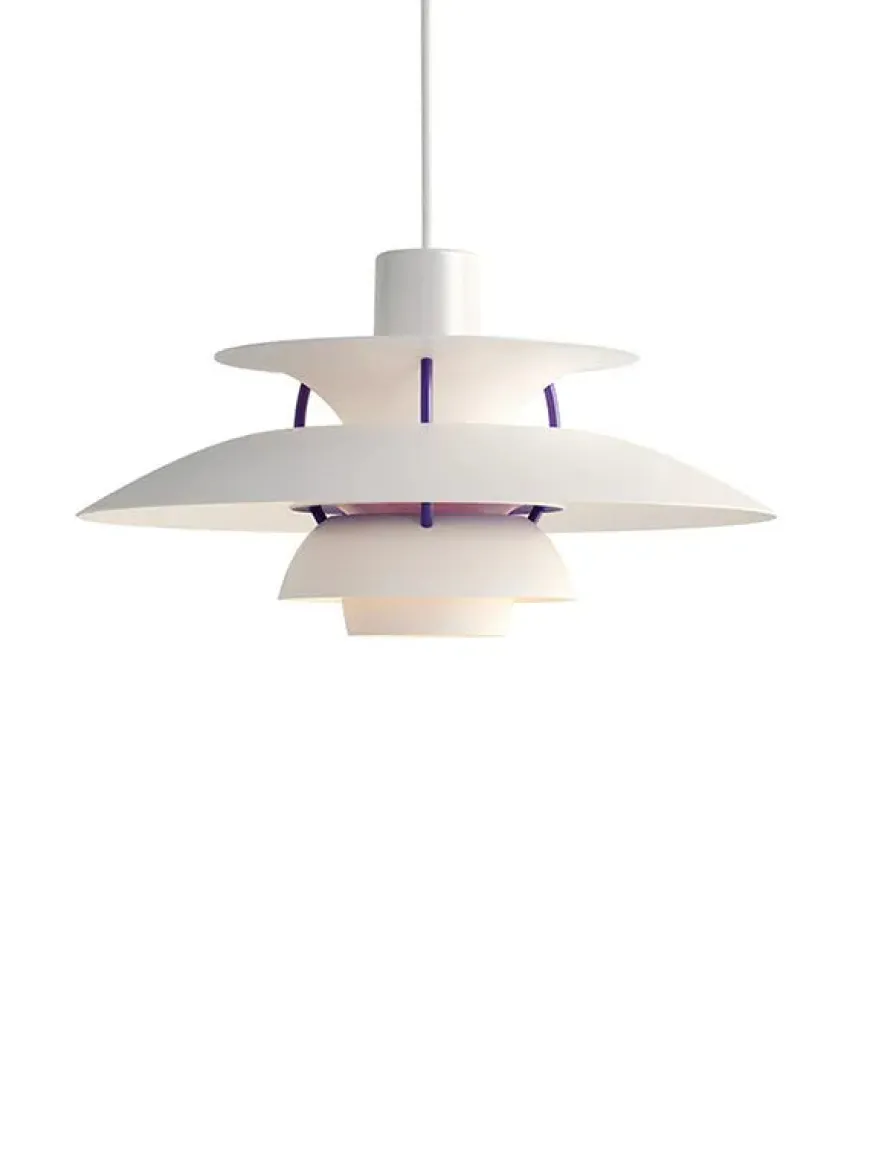 PH 5 Mini Pendant, Monochrome Pale Blush af Poul Henningsen