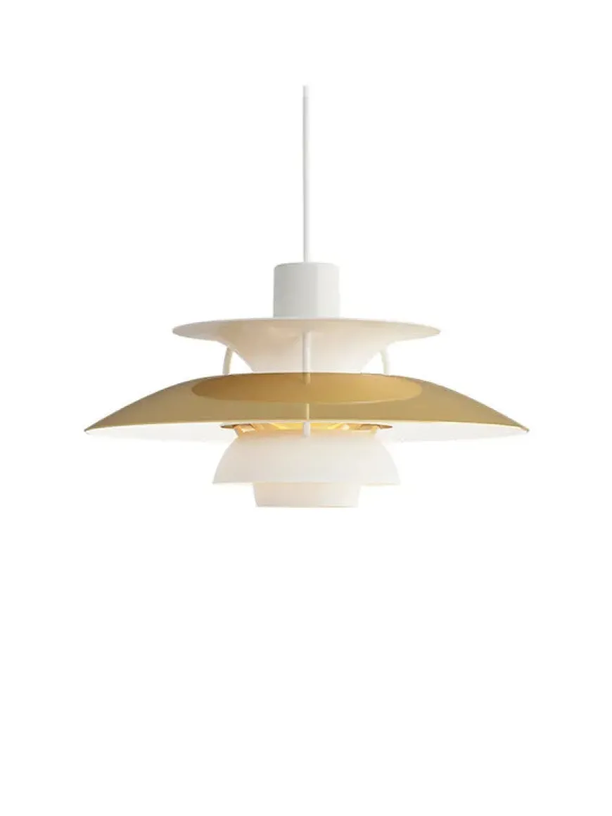 PH 5 Mini Pendant, Monochrome Pale Blush af Poul Henningsen