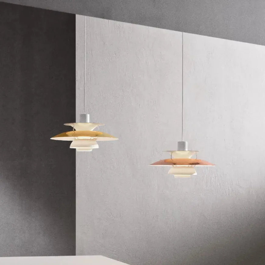 PH 5 Mini Pendant, Monochrome Pale Blush af Poul Henningsen