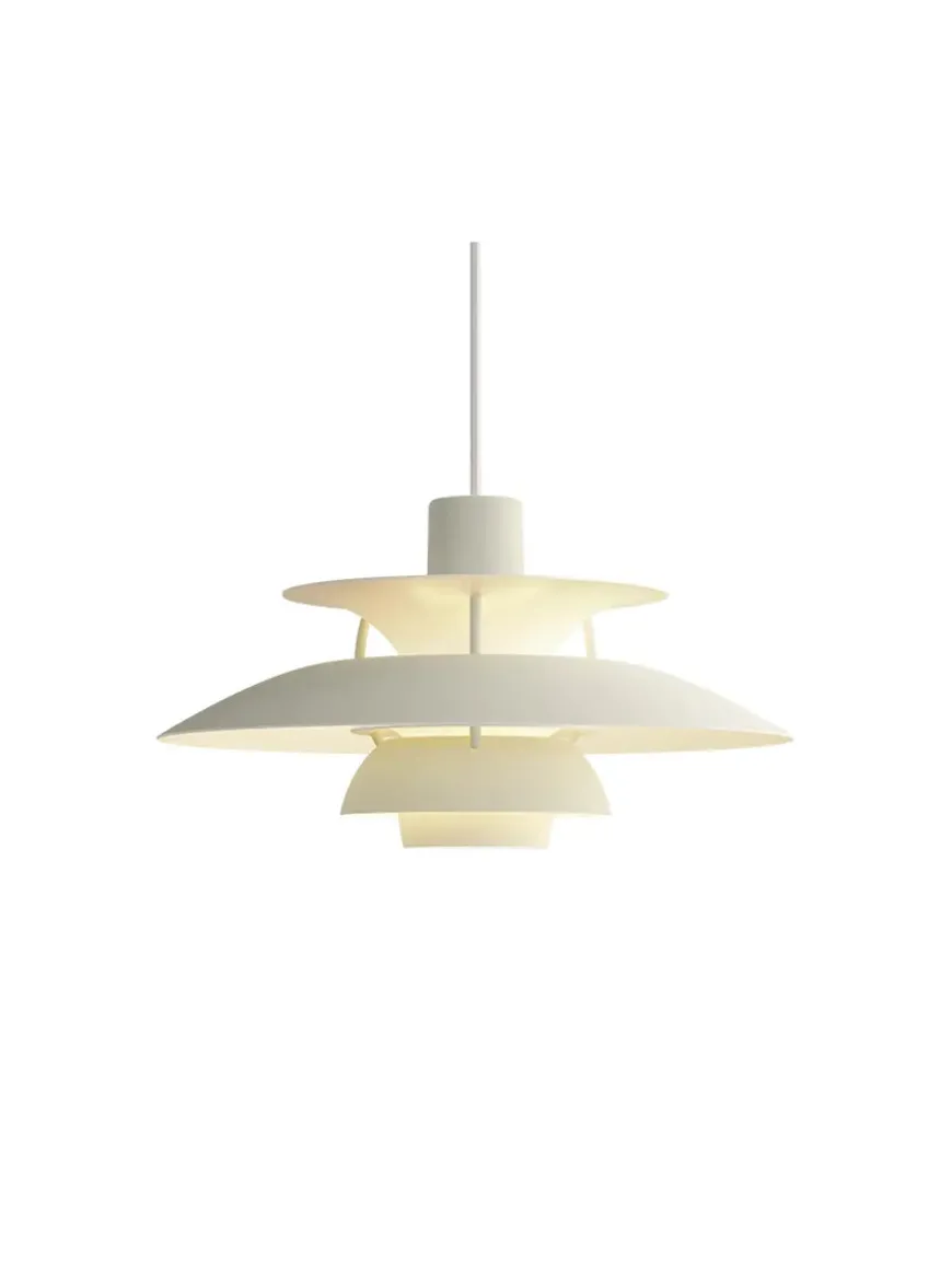 PH 5 Mini Pendant, Monochrome Pale Blush af Poul Henningsen