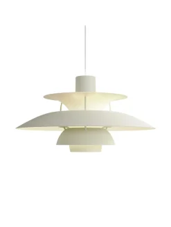 PH 5 Pendant, Monochrome Burgundy af Poul Henningsen