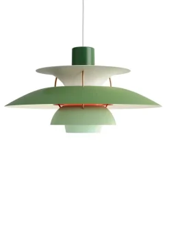 PH 5 Pendant, Monochrome Burgundy af Poul Henningsen