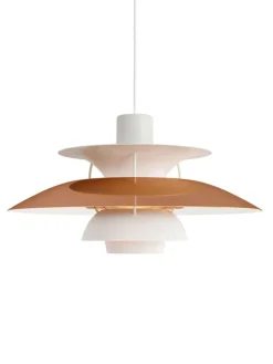 PH 5 Pendant, Monochrome Burgundy af Poul Henningsen