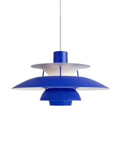 PH 5 Pendant, Monochrome Burgundy af Poul Henningsen