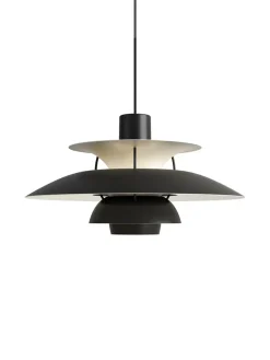 PH 5 Pendant, Monochrome Burgundy af Poul Henningsen