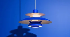 PH 5 Pendant, Monochrome Pale Pewter af Poul Henningsen