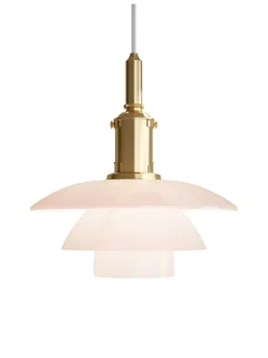 PH 3/3 Pendel, Aged Brass fra Louis Poulsen