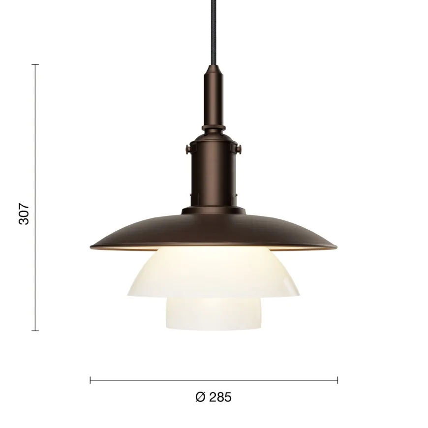 PH 3/3 pendel fra Louis Poulsen