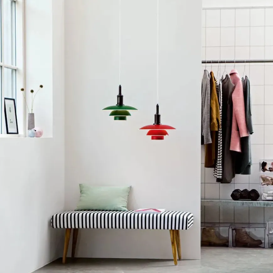 PH 3½-3 Pendel, hvid af Poul Henningsen