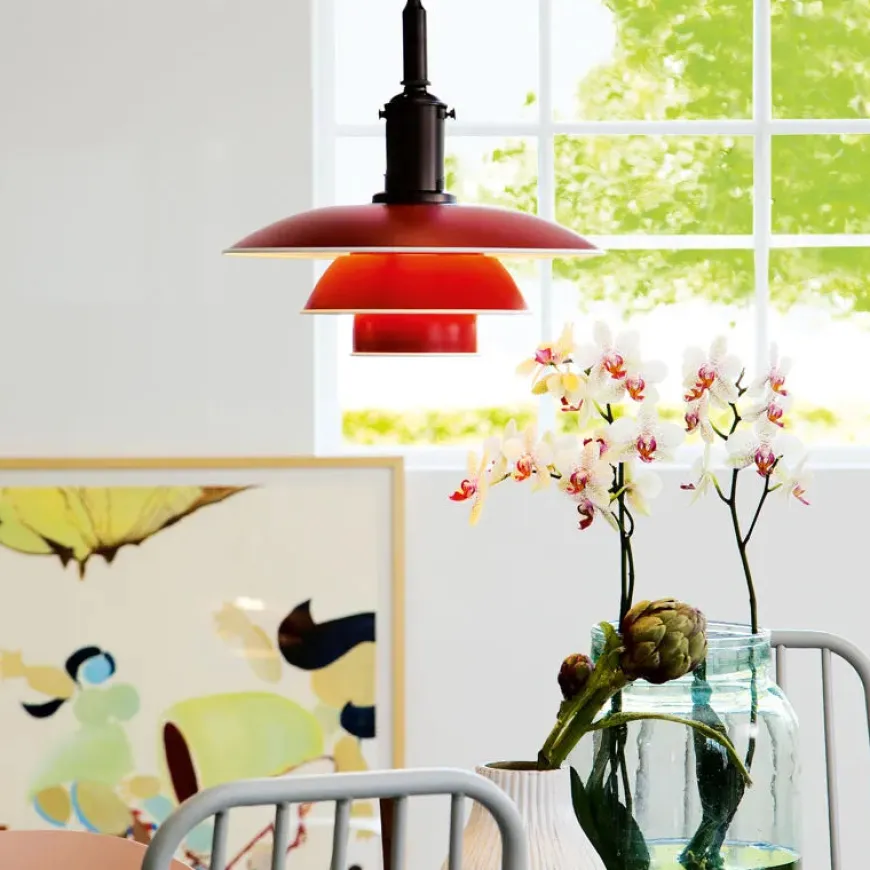 PH 3½-3 Pendel, hvid af Poul Henningsen