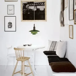 PH 3½-3 Pendel, rød af Poul Henningsen