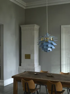 PH Artichoke Dusty Blue/Brass fra Louis Poulsen