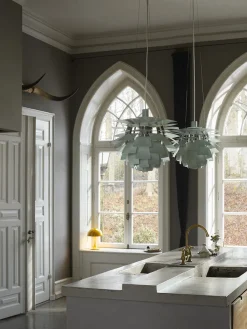 PH Artichoke Dusty Blue/Brass fra Louis Poulsen